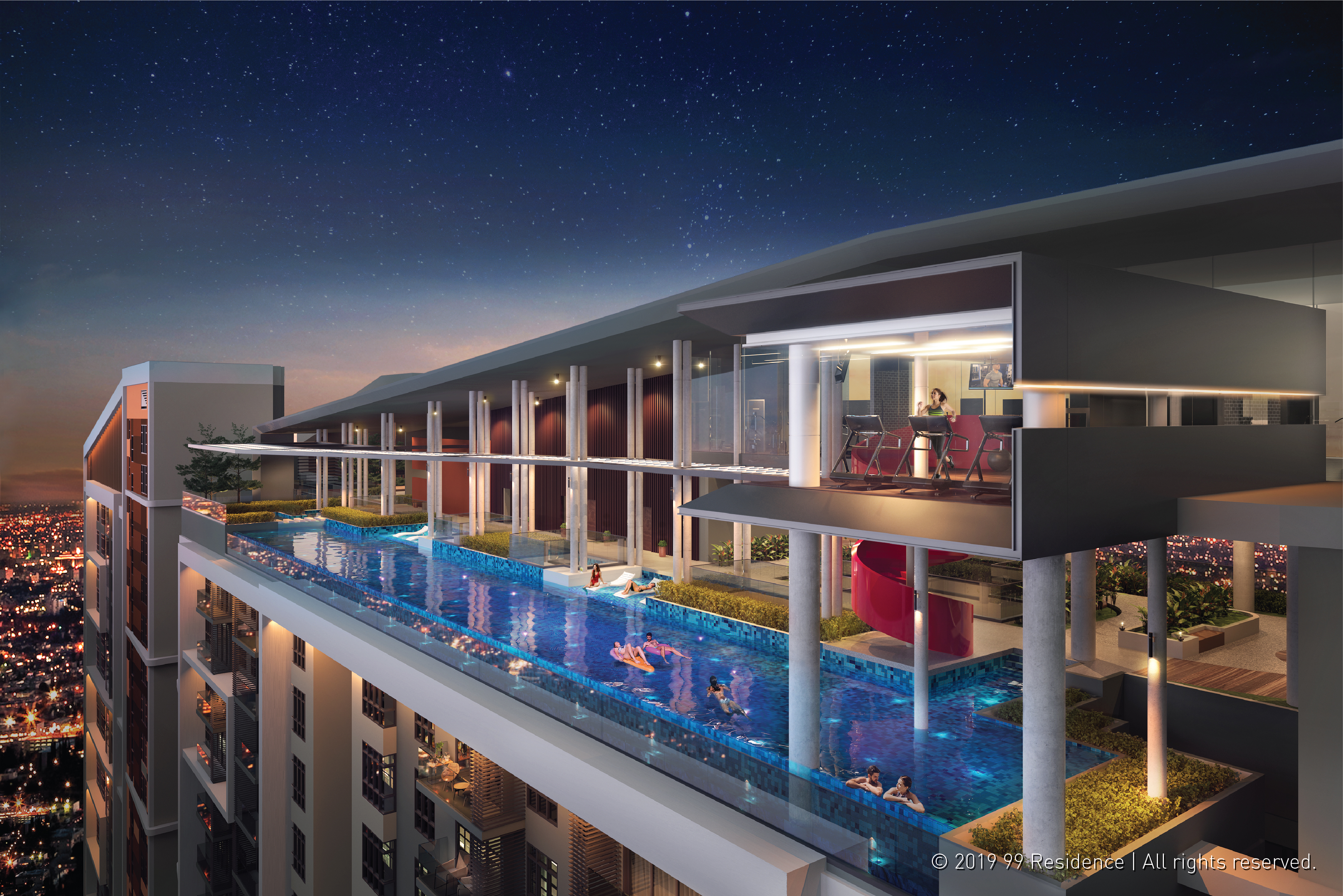 Infinity Sky Pool & Sky Gym