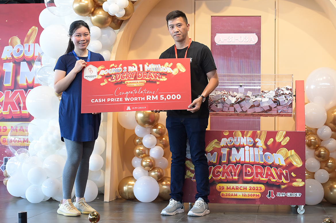 Round 2 of RM1Million Lucky Draw
