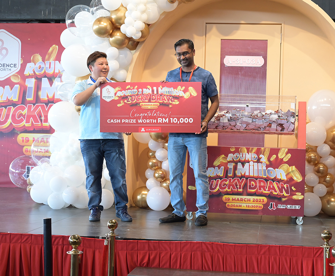 Round 2 of RM1Million Lucky Draw
